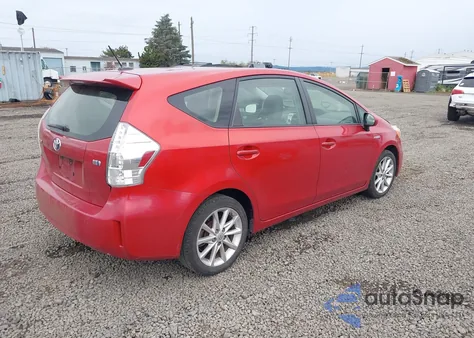 2014 Toyota Prius V Five from USA, damaged, VIN JTDZN3EUXEJ006105
